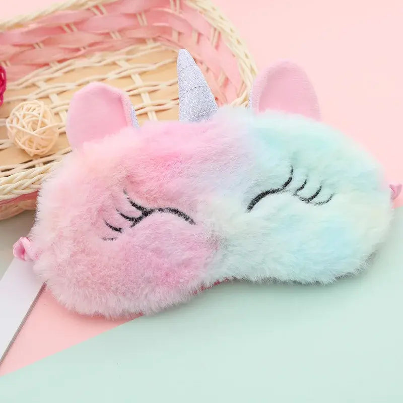 Masque de nuit licorne