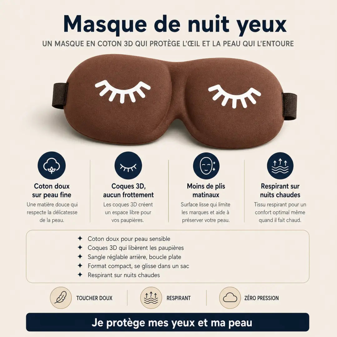 Masque de nuit yeux