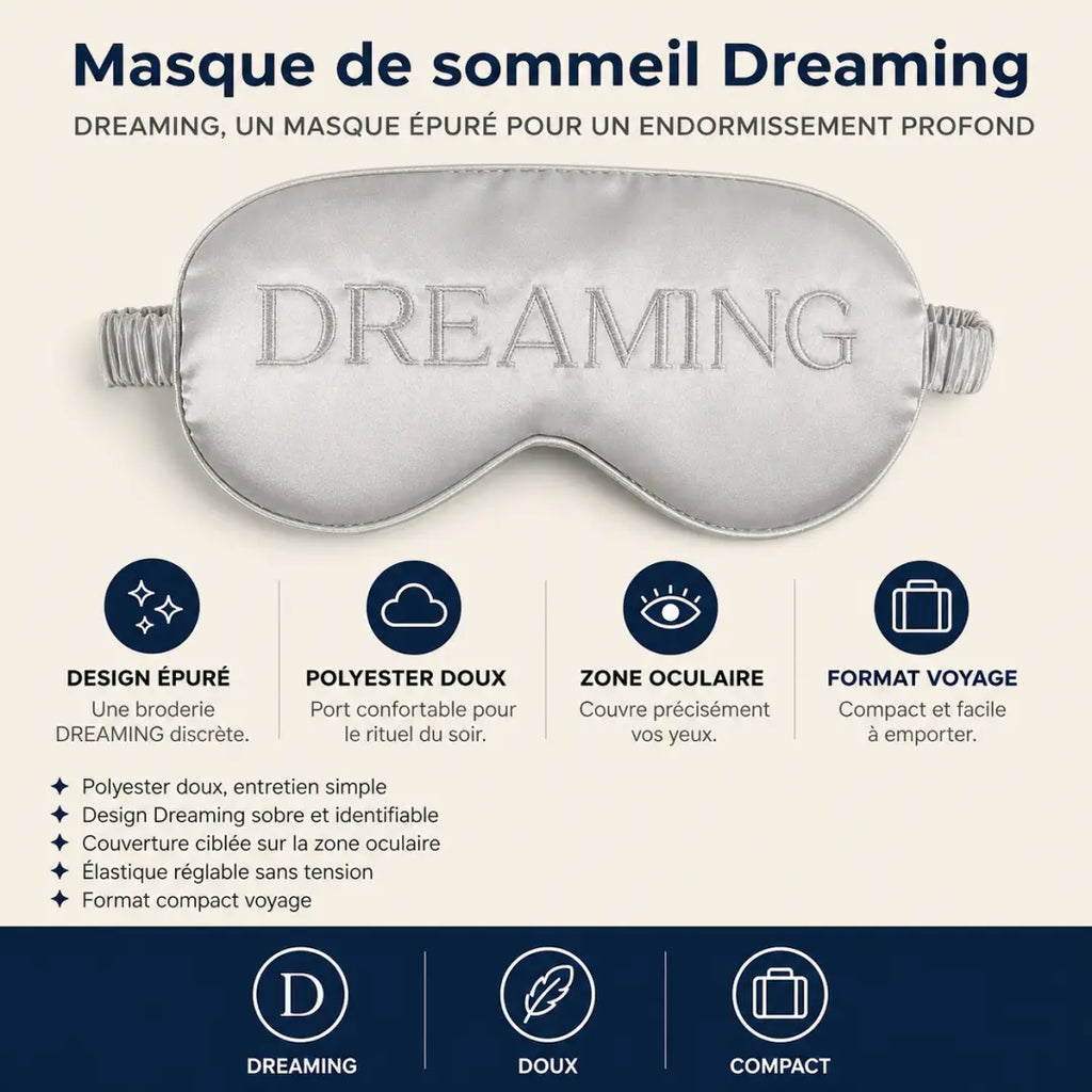 Masque de sommeil dreaming