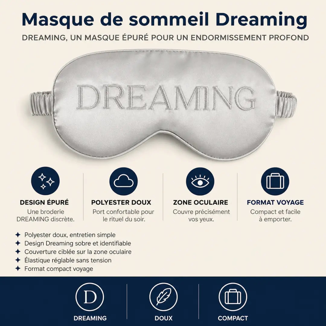 Masque de sommeil dreaming