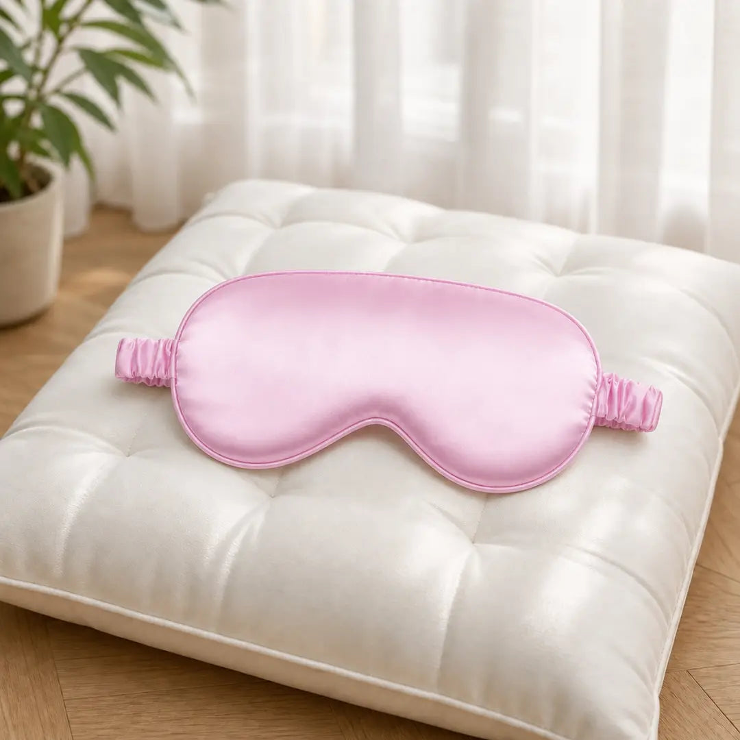 Masque de sommeil en soie