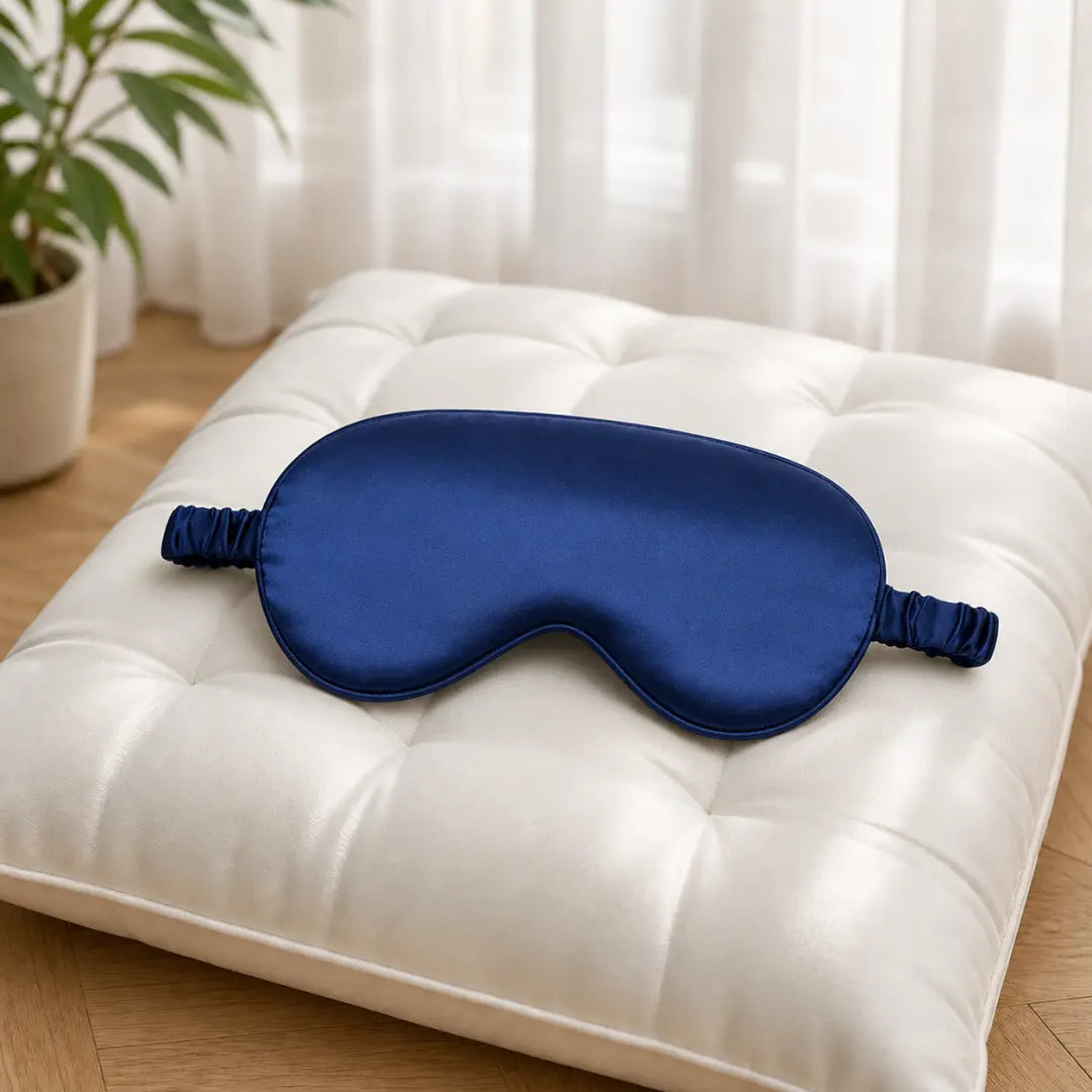 Masque de sommeil en soie