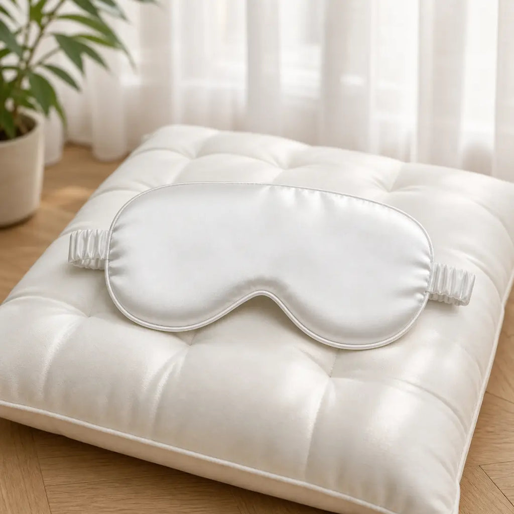 Masque de sommeil en soie