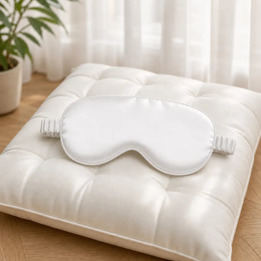 Masque de sommeil en soie