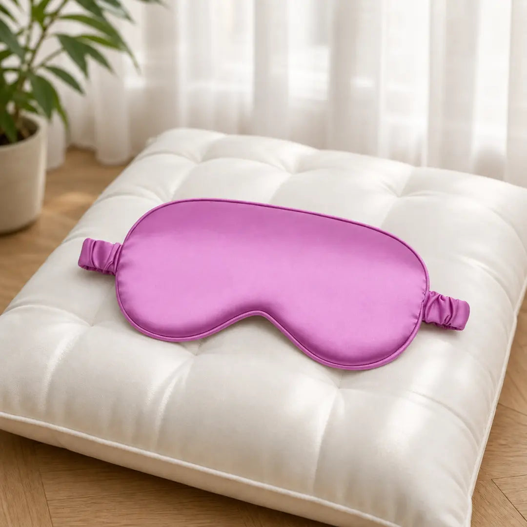 Masque de sommeil en soie