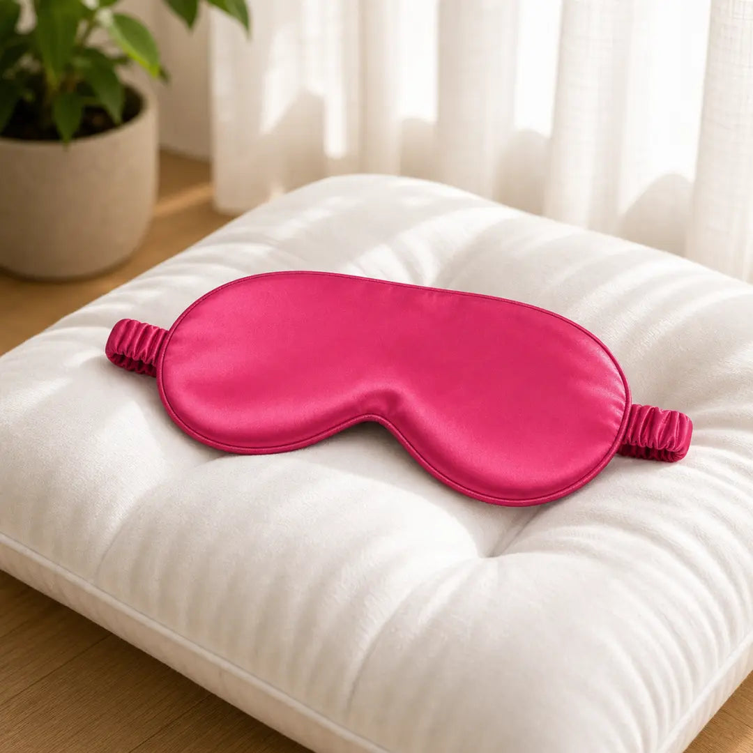 Masque de sommeil en soie
