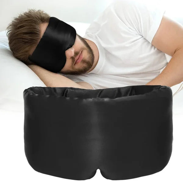 Masque de sommeil en soie