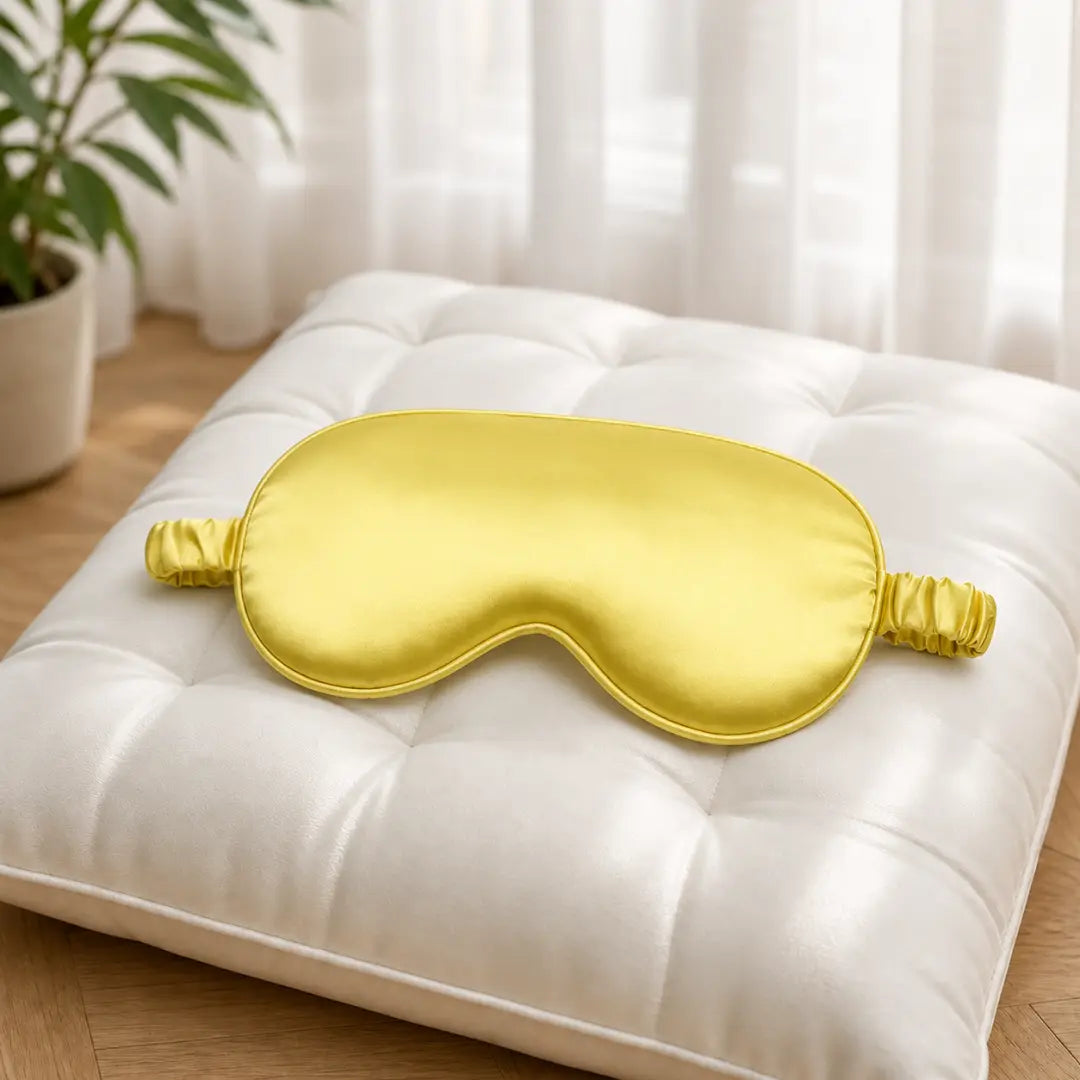 Masque de sommeil en soie