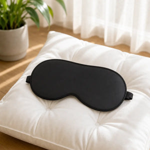 Masque de sommeil en soie et coton
