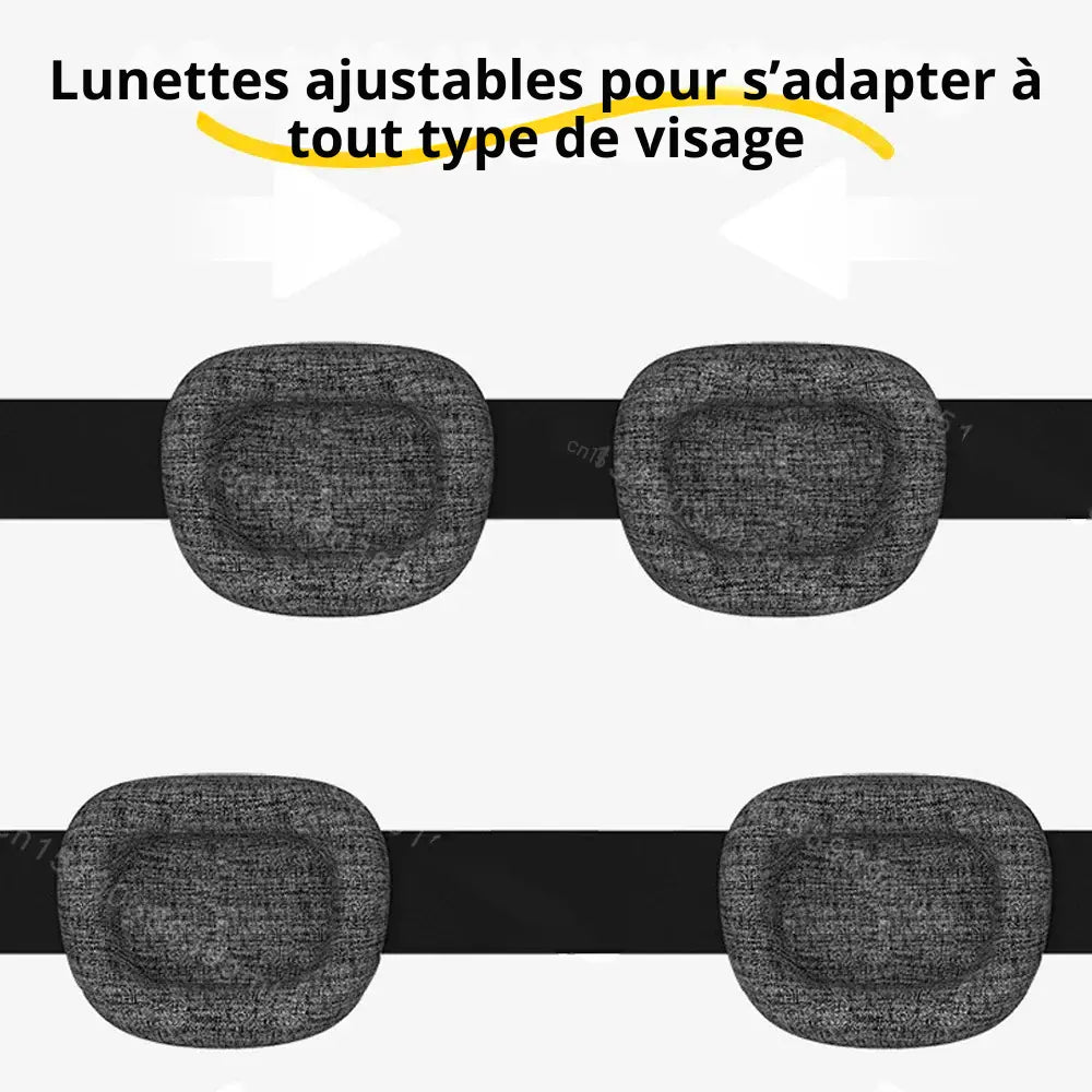 Masque de sommeil yeux ajsutables