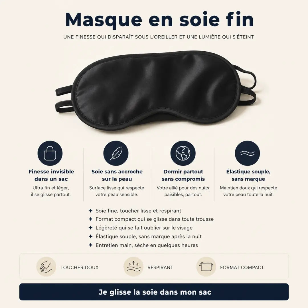 Masque en soie fin