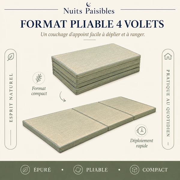 Infographie format pliable 4 volets : format compact et deploiement rapide