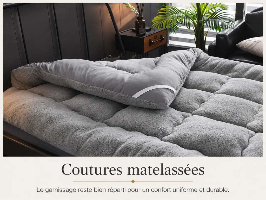 Surmatelas en duvet