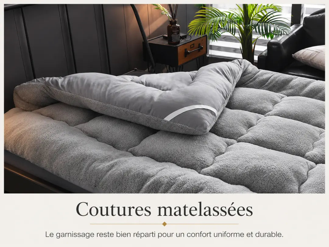 Surmatelas en duvet
