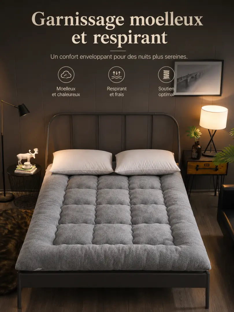 Surmatelas en duvet