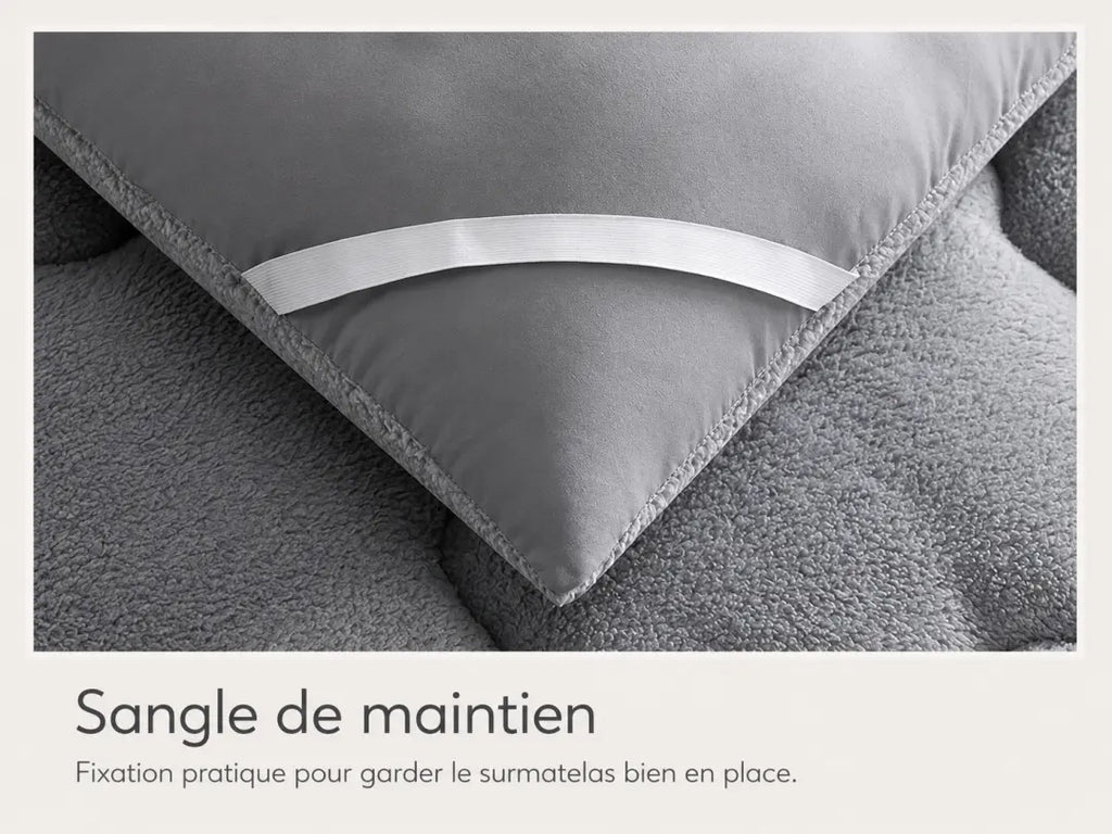 Surmatelas en duvet
