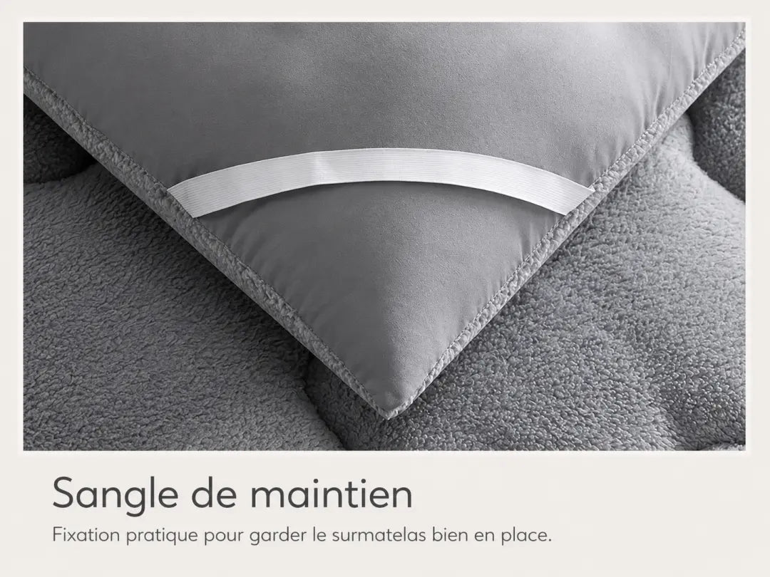 Surmatelas en duvet