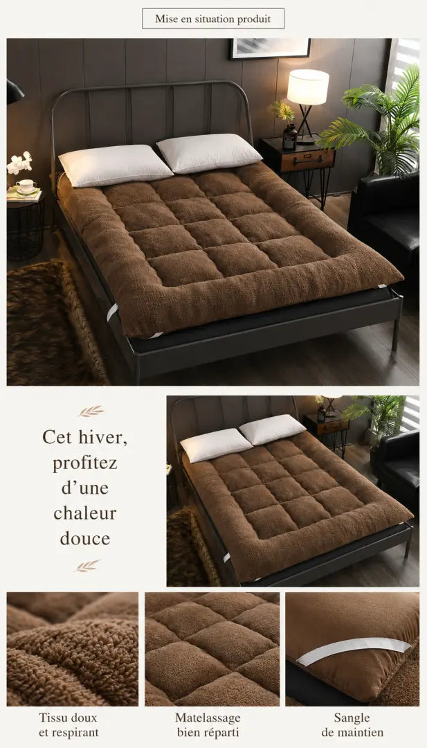 Surmatelas en duvet