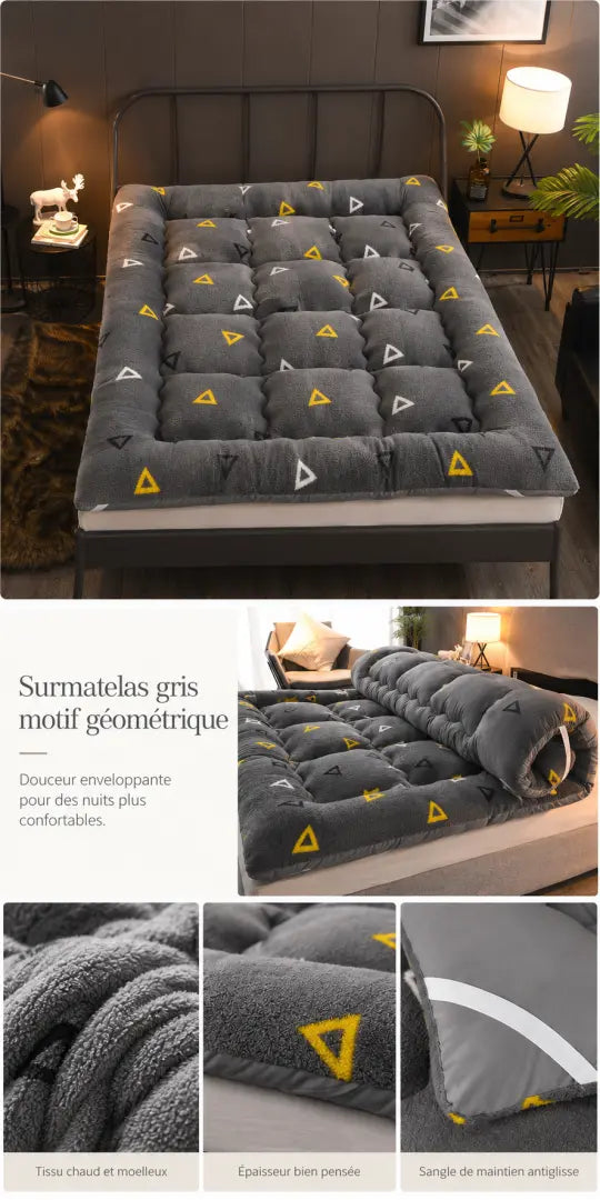 Surmatelas en duvet