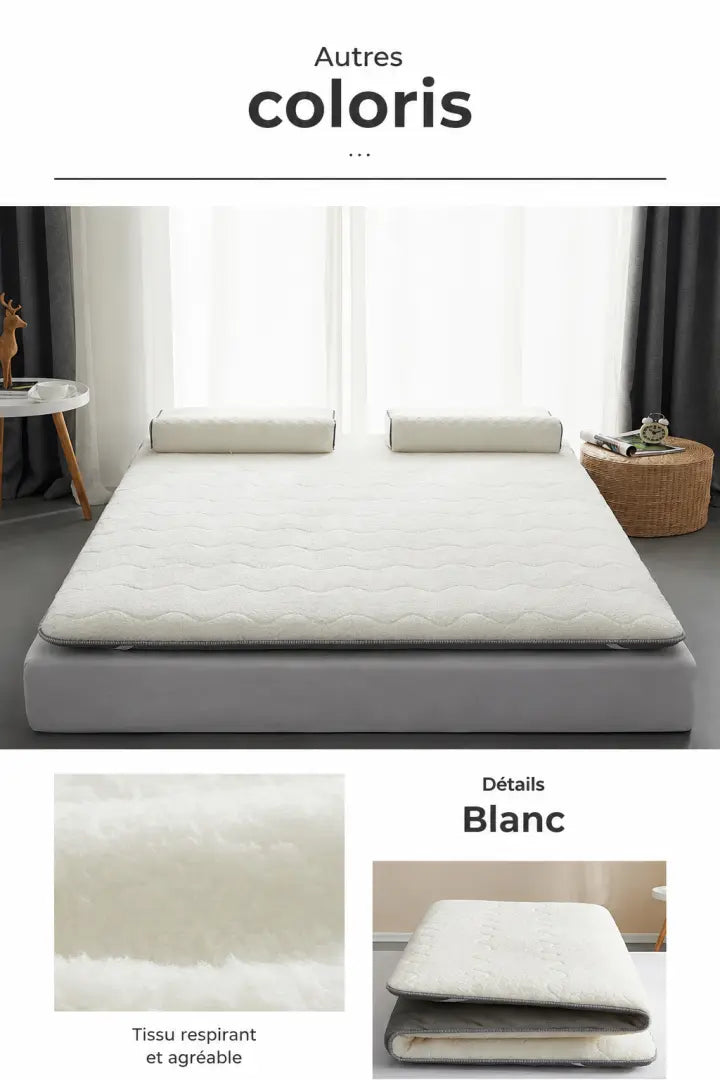 Surmatelas en laine