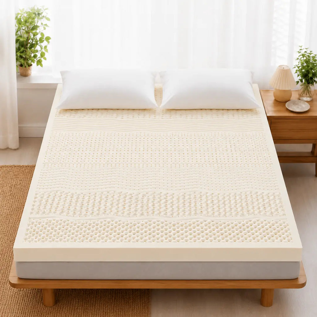 Surmatelas en latex naturel relaxant