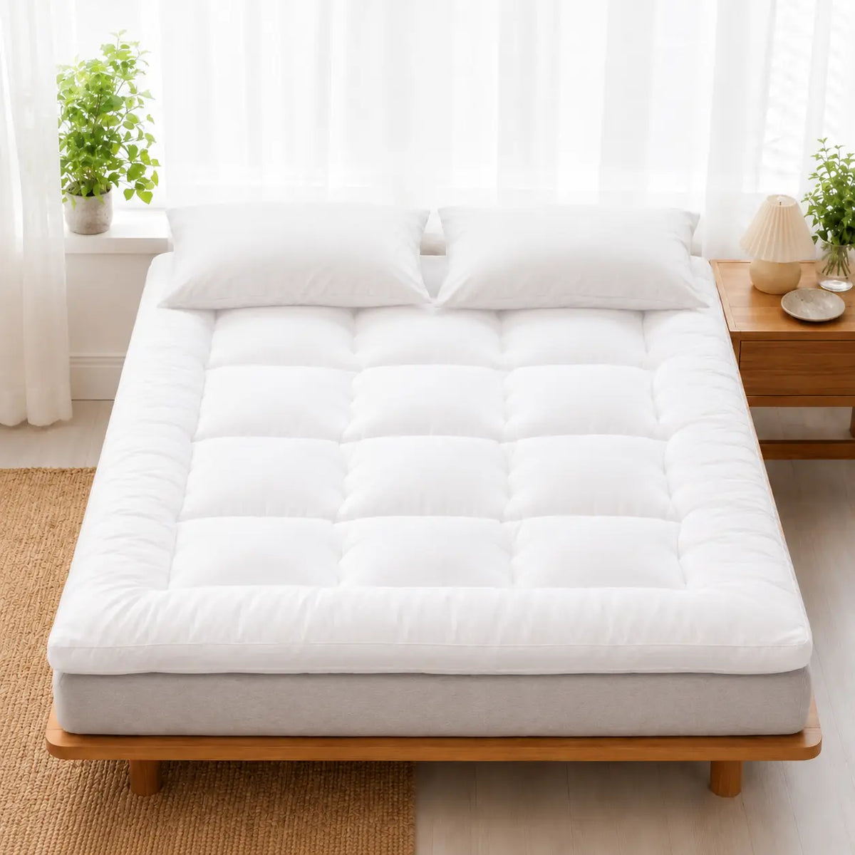 Surmatelas en plume